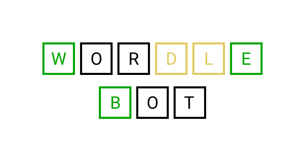 Wordle Bot Banner